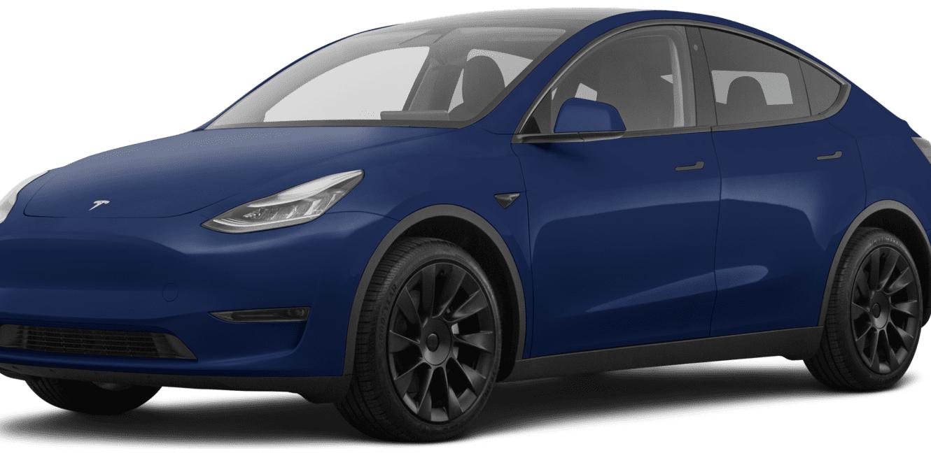 TESLA MODEL Y 2021 5YJYGAEE3MF159045 image